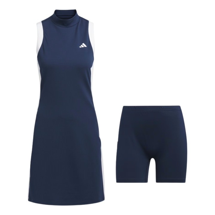 adidas Ultimate365 Ladies Navy Rib Dress