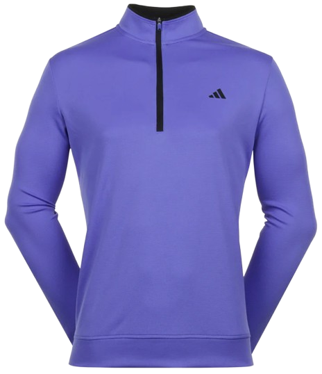 adidas Core Lighweight Quarter Zip Men's Cobalt Pullover