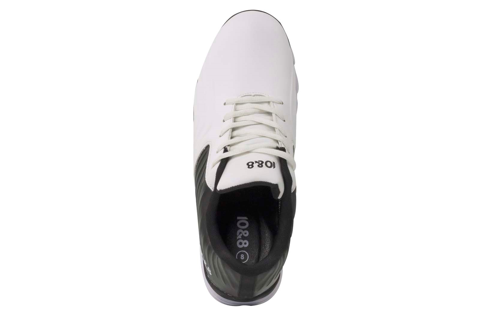 Get the Best Deals on 10&8 Factor Synthetic PU White/Black Men's Shoes ...