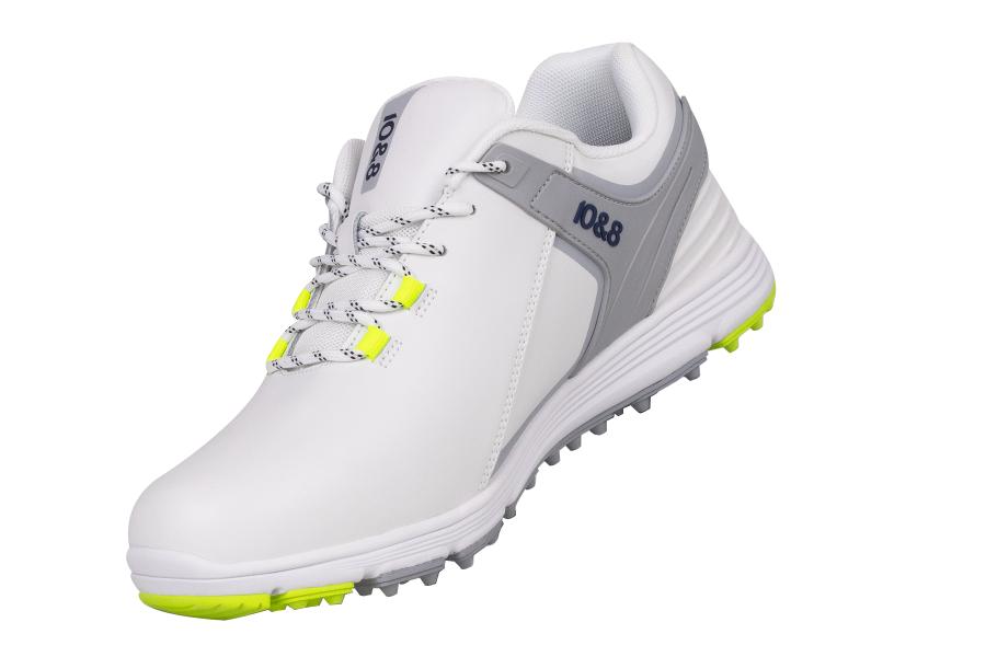  10&8 Divide Men's Light White Shoes 