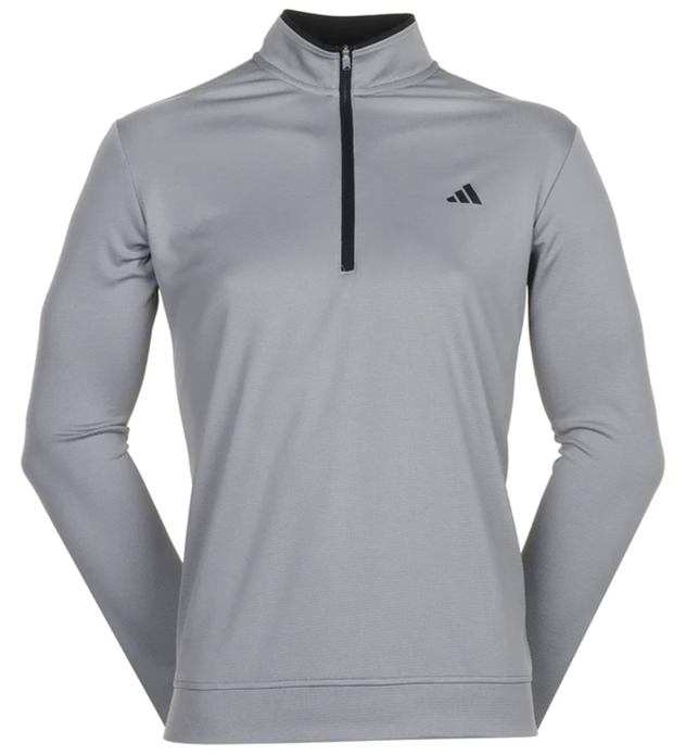 Adidas Core Lightweight Quarter Zip Men's Grey Pullover