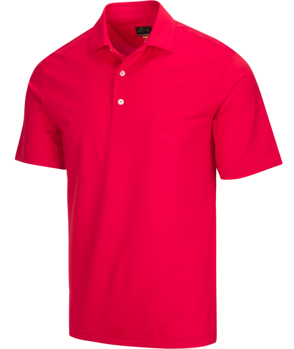 Greg Norman Freedom Micro Pique Men's British Red Shirt   