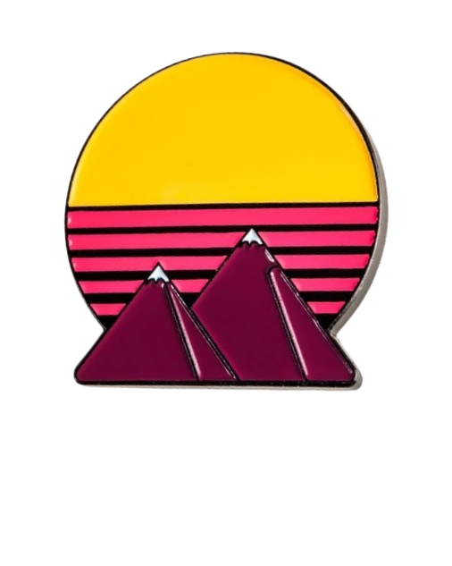 Pins & Aces Colorado Sunset Ball Marker