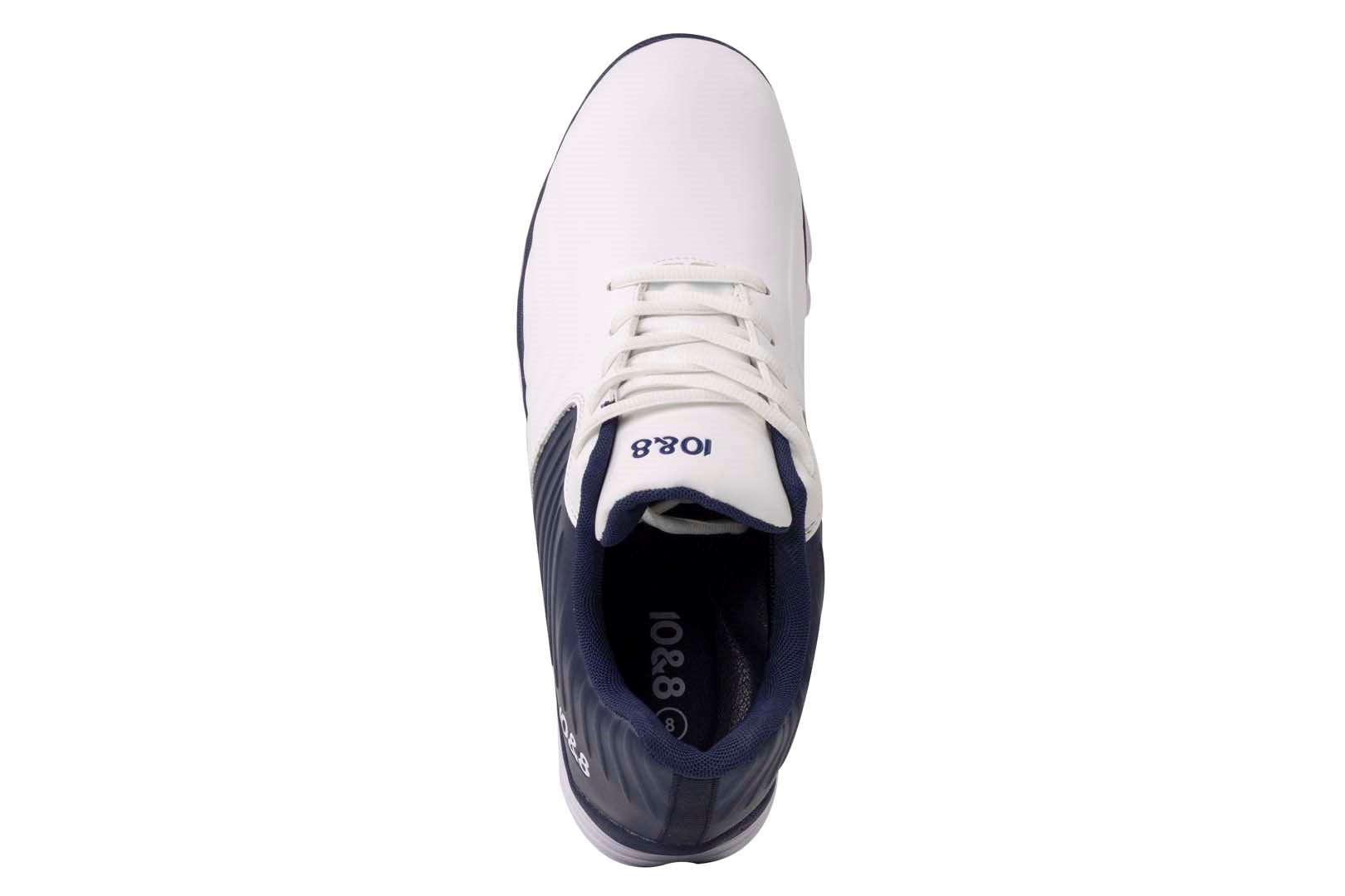 Get the Best Deals on 10&8 Factor Synthetic PU White/Navy Men's Shoes ...