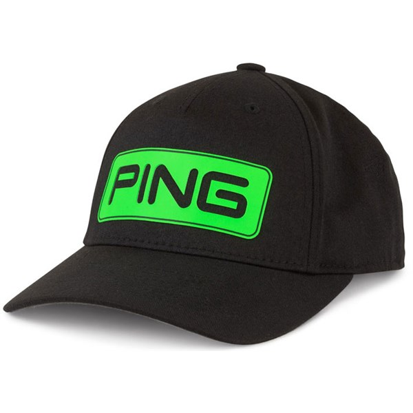  Ping Tour Junior Black/ Green Cap