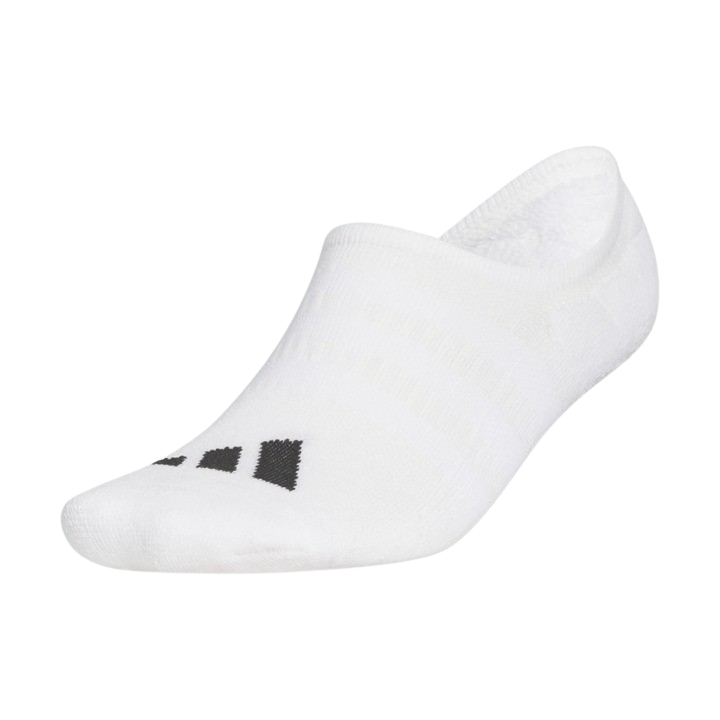 adidas No-Show Men's White Socks