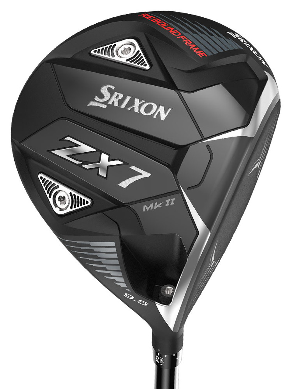 Srixon ZX7 Mk2 Mens HZDS Black Driver 