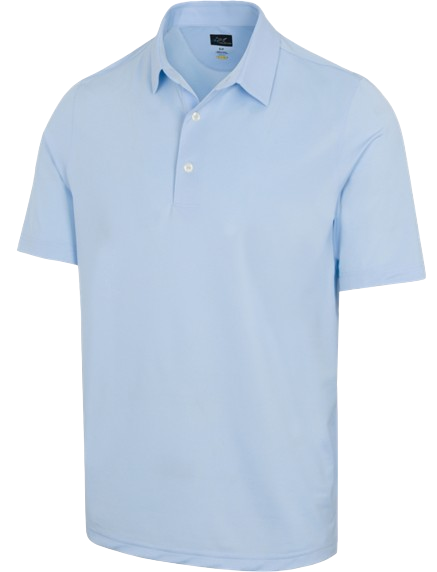 Greg Norman Freedom Micro Pique Men's Blue Haze Shirt 