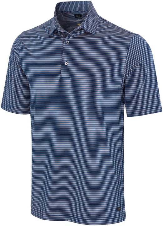 Greg Norman ML75 Season Striped Stretch Men's Skyline Shirt