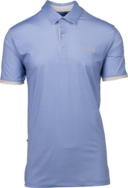 10&8 Geo Men's Sky Blue Shirt