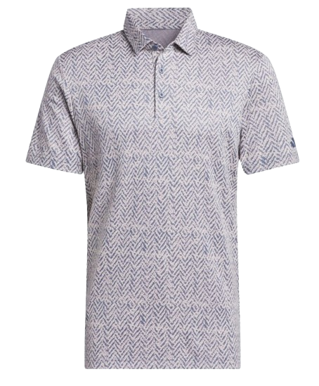 adidas Fairway Jacqaurd Men's Fig Shirt