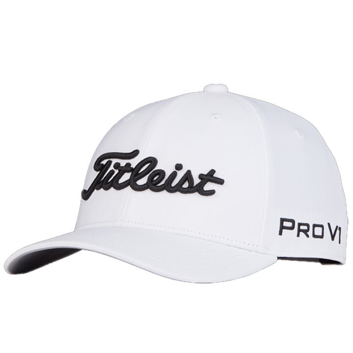 Titleist Tour Performance Jnr's White/ Black Cap