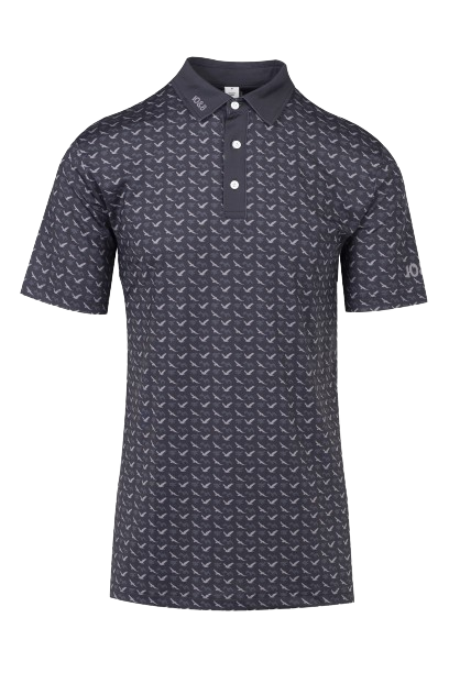 The 10&8 Eagle Print Men's Black Shirt