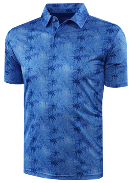 Rhode Island Palms Men's Blue Shirt