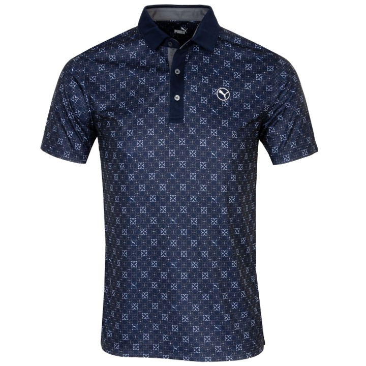 Puma Pure Monogram Men's Navy/Slate Sky Shirt