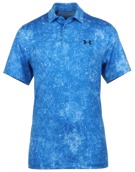 Under Armour Performance 3 Printed Men's Photon Blue/Midnight Navy Shirt