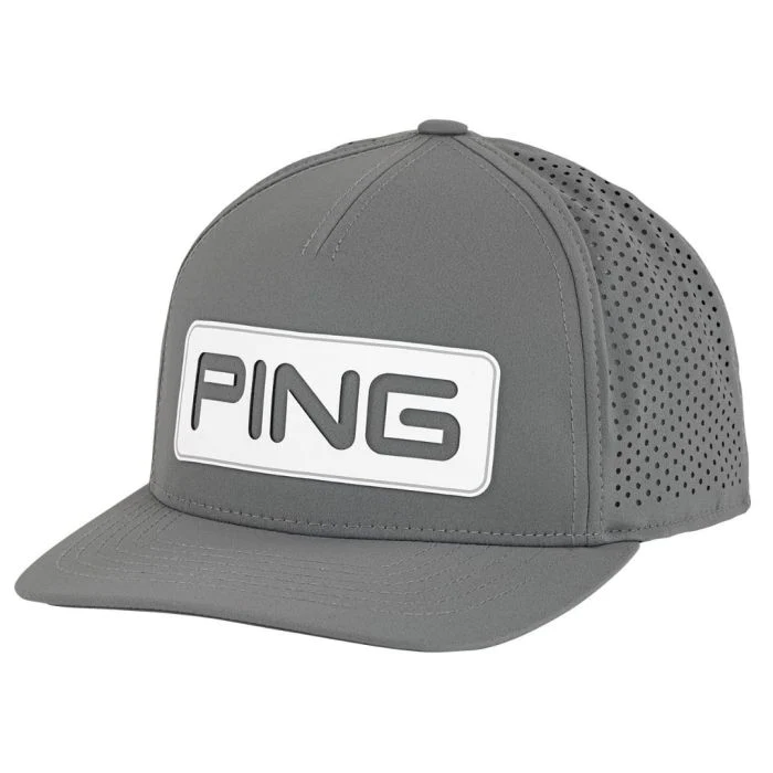  Ping Vented Delta Men's Tour Grey Cap