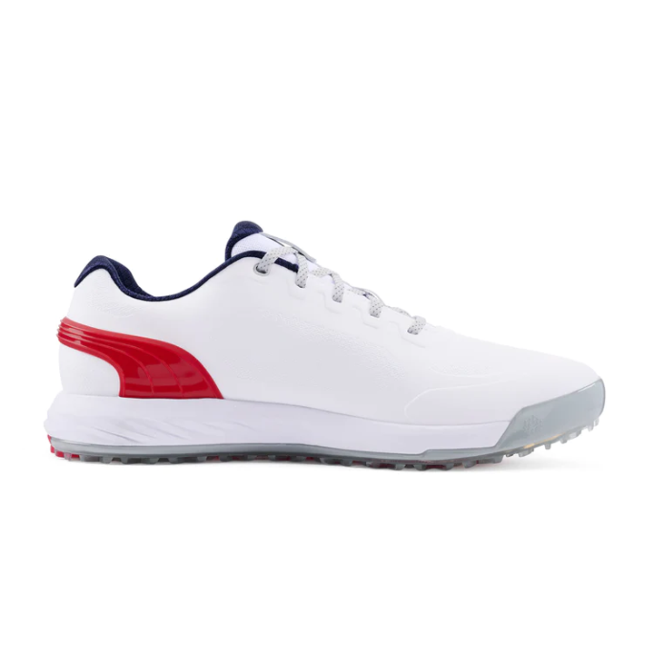  Puma Alphacat Nitro Men's White/ Red Golf Shoe