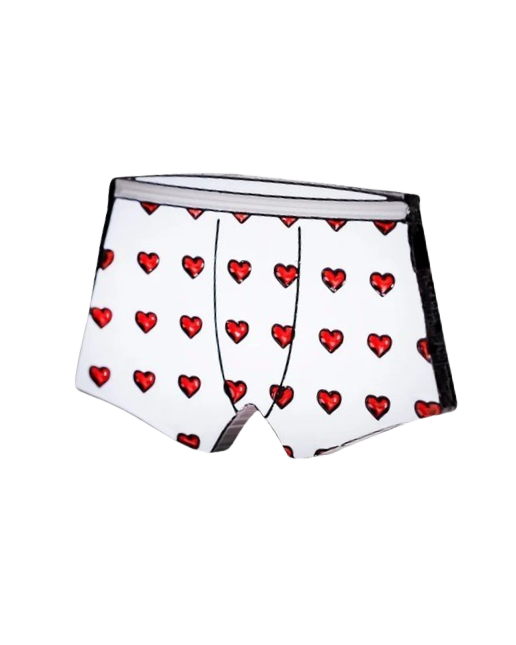 Pins & Aces Heart Boxers Ball Marker 