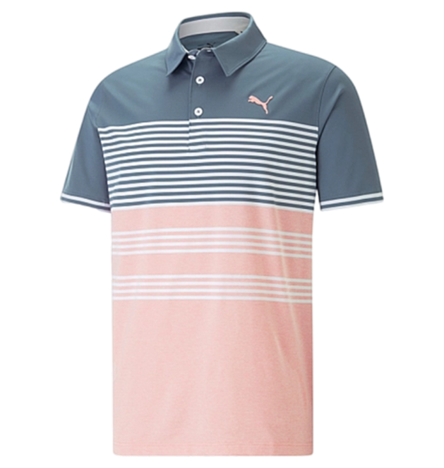 Puma MATTR Track Men's Blue/Peach Shirt