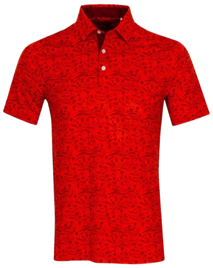 Puma CLOUDSPUN Watering Hole Men's Cascade Red Shirt