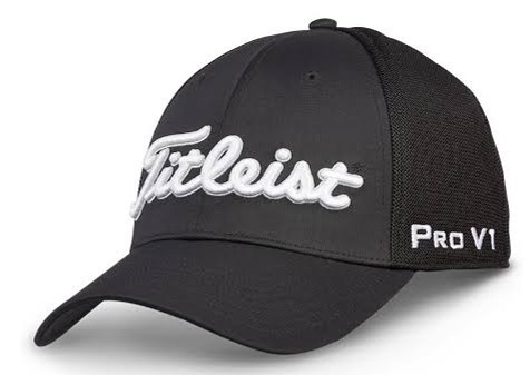  Titleist Tour Sports Mesh Men's White/Black Cap 