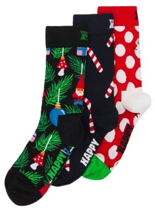 Happy Socks Men's Stocking 3pk