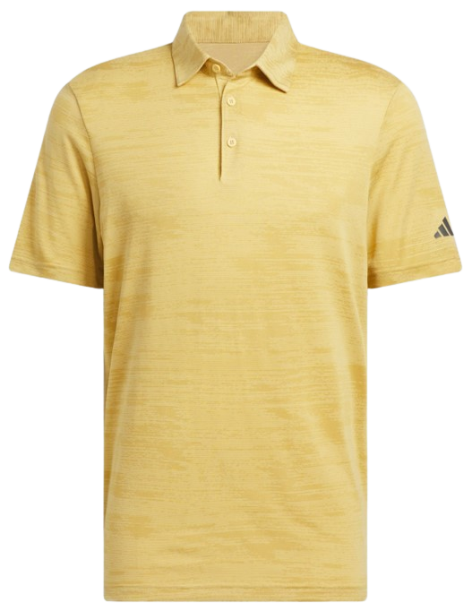 adidas Ultimate Textured Stripe Men's Oat/Golden Beige Shirt