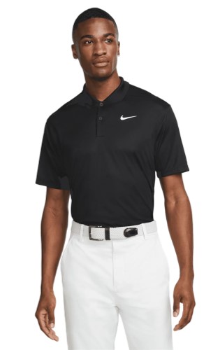 Get the Best Deals on Nike Dri-Fit Victory Solid Men's Black Shirt ...