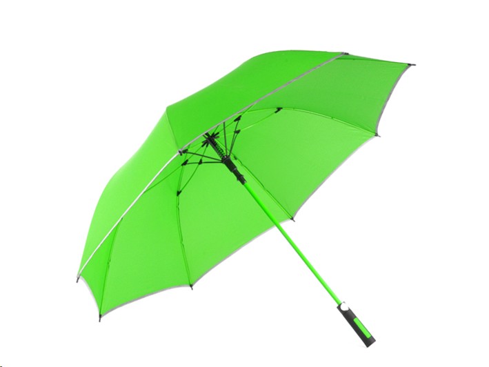 Alice Double Canopy Auto Open Green Umbrella