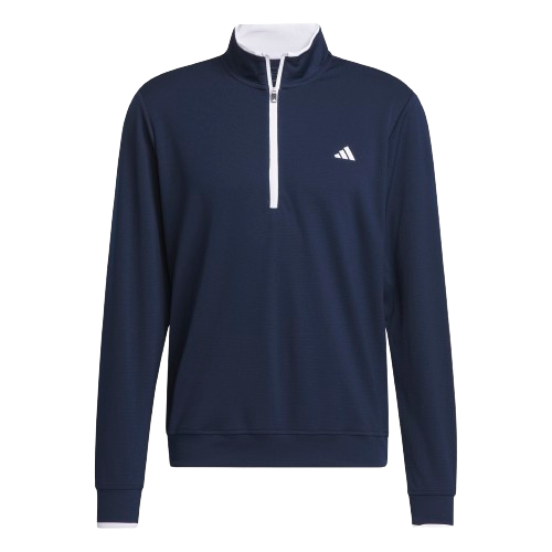 Adidas Core Lightweight Quarter Zip Men's Collegiate Navy Pullover