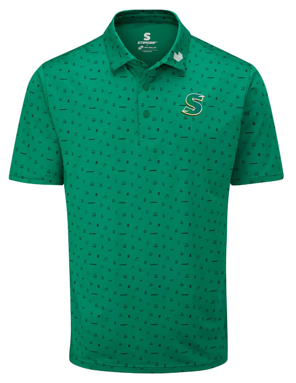 Stuburt Stinger Louis Men's Green Shirt