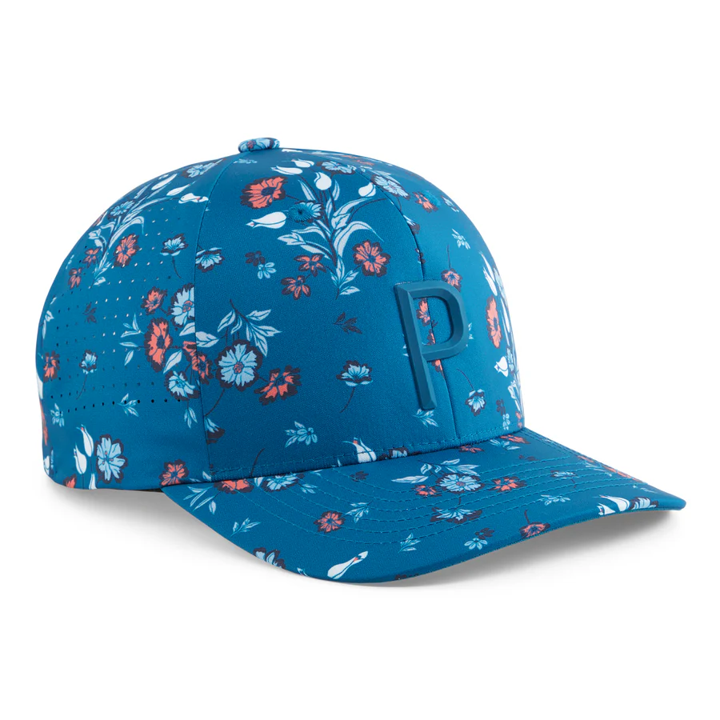  Puma Tech P Floral Men's Ocean Cap