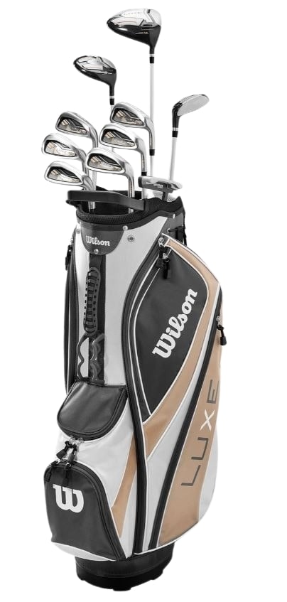 Wilson Luxe Ladies Grey and Gold Package Set 